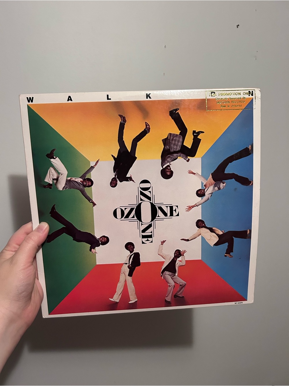 Ozone Walk On Vinyl Record Album Vintage- Colorful Geometric Cover